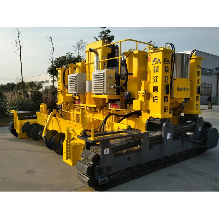 Máquina pavimentadora de encofrado deslizante